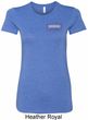 Ladies Dodge Brothers Pocket Print Longer Length Shirt