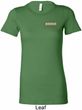 Ladies Dodge Brothers Pocket Print Longer Length Shirt