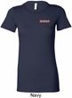 Ladies Dodge Brothers Pocket Print Longer Length Shirt