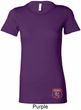 Ladies Dodge Garage Bottom Print Longer Length Shirt
