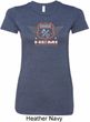 Ladies Dodge Garage Hemi Longer Length Shirt