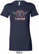 Ladies Dodge Garage Hemi Longer Length Shirt