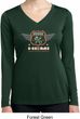 Ladies Dodge Garage Hemi Moisture Wicking Long Sleeve Shirt