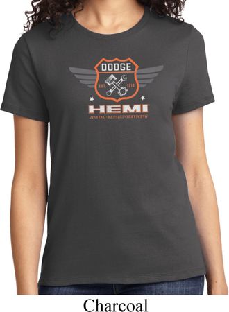 Ladies Dodge Garage Hemi Shirt