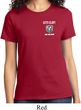 Ladies Dodge Guts and Glory Ram Logo Pocket Print Shirt