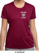Ladies Dodge Guts and Glory Ram Pocket Print Moisture Wicking Shirt