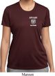 Ladies Dodge Guts and Glory Ram Pocket Print Moisture Wicking Shirt