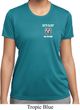 Ladies Dodge Guts and Glory Ram Pocket Print Moisture Wicking Shirt