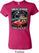 Ladies Dodge Shirt Chrysler American Made Crewneck Tee T-Shirt
