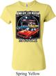 Ladies Dodge Shirt Chrysler American Made Crewneck Tee T-Shirt