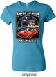Ladies Dodge Shirt Chrysler American Made Crewneck Tee T-Shirt