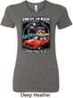 Ladies Dodge Shirt Chrysler American Made Longer Length Tee T-Shirt