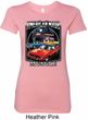 Ladies Dodge Shirt Chrysler American Made Longer Length Tee T-Shirt