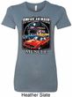 Ladies Dodge Shirt Chrysler American Made Longer Length Tee T-Shirt