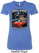 Ladies Dodge Shirt Chrysler American Made Longer Length Tee T-Shirt