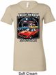 Ladies Dodge Shirt Chrysler American Made Longer Length Tee T-Shirt