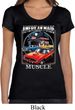 Ladies Dodge Shirt Chrysler American Made Scoop Neck Tee T-Shirt