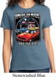 Ladies Dodge Shirt Chrysler American Made Tee T-Shirt