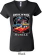 Ladies Dodge Shirt Chrysler American Made V-neck Tee T-Shirt