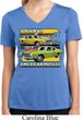 Ladies Dodge Shirt Dodge Dart Moisture Wicking V-neck Tee T-Shirt