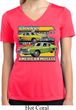 Ladies Dodge Shirt Dodge Dart Moisture Wicking V-neck Tee T-Shirt