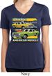 Ladies Dodge Shirt Dodge Dart Moisture Wicking V-neck Tee T-Shirt
