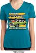 Ladies Dodge Shirt Dodge Dart Moisture Wicking V-neck Tee T-Shirt