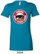 Ladies Dodge Shirt Dodge Scat Pack Club Longer Length Tee T-Shirt