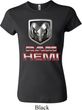 Ladies Dodge Shirt Ram Hemi Logo Crewneck Tee T-Shirt