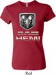 Ladies Dodge Shirt Ram Hemi Logo Crewneck Tee T-Shirt