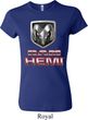 Ladies Dodge Shirt Ram Hemi Logo Crewneck Tee T-Shirt