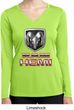 Ladies Dodge Shirt Ram Hemi Logo Dry Wicking Long Sleeve Tee T-Shirt
