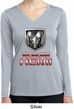 Ladies Dodge Shirt Ram Hemi Logo Dry Wicking Long Sleeve Tee T-Shirt