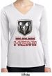 Ladies Dodge Shirt Ram Hemi Logo Dry Wicking Long Sleeve Tee T-Shirt