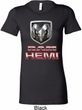 Ladies Dodge Shirt Ram Hemi Logo Longer Length Tee T-Shirt