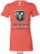 Ladies Dodge Shirt Ram Hemi Logo Longer Length Tee T-Shirt