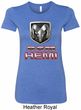 Ladies Dodge Shirt Ram Hemi Logo Longer Length Tee T-Shirt