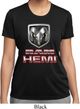 Ladies Dodge Shirt Ram Hemi Logo Moisture Wicking Tee T-Shirt