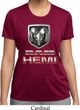 Ladies Dodge Shirt Ram Hemi Logo Moisture Wicking Tee T-Shirt