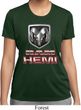 Ladies Dodge Shirt Ram Hemi Logo Moisture Wicking Tee T-Shirt