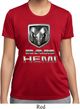 Ladies Dodge Shirt Ram Hemi Logo Moisture Wicking Tee T-Shirt