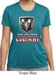 Ladies Dodge Shirt Ram Hemi Logo Moisture Wicking Tee T-Shirt