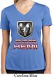 Ladies Dodge Shirt Ram Hemi Logo Moisture Wicking V-neck Tee T-Shirt