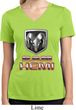 Ladies Dodge Shirt Ram Hemi Logo Moisture Wicking V-neck Tee T-Shirt