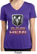 Ladies Dodge Shirt Ram Hemi Logo Moisture Wicking V-neck Tee T-Shirt