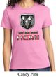 Ladies Dodge Shirt Ram Hemi Logo Tee T-Shirt