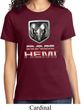 Ladies Dodge Shirt Ram Hemi Logo Tee T-Shirt