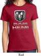 Ladies Dodge Shirt Ram Hemi Logo Tee T-Shirt