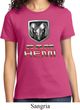 Ladies Dodge Shirt Ram Hemi Logo Tee T-Shirt