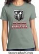 Ladies Dodge Shirt Ram Hemi Logo Tee T-Shirt